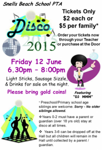 PTA Disco Poster 2015